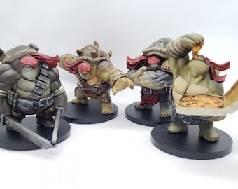 Mutated Tortle Samurais
