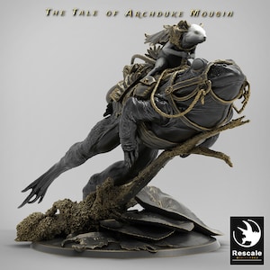 Frog Jumping by Rescale Miniatures - Tale of Archduke Mousin| D&D | Dungeons Dragons | Pathfinder | Wargaming | TTRPG | RPG