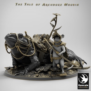 Frog & Mouse by Rescale Miniatures - Tale of Archduke Mousin