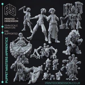 Puppet Master's Apprentice by Printed Obsession