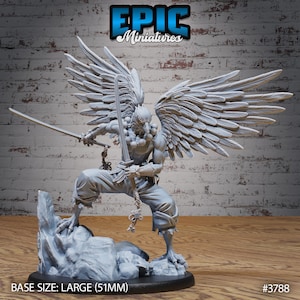 Tengu Bird Folk Lord by Epic Miniatures | Oni Nightmare