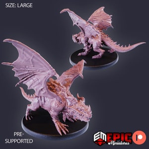 Cave Dragon by Epic Miniatures - Caves of Despair