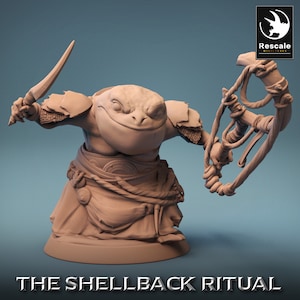 Croakers by Rescale Miniatures | Shellback Ritual| D&D | Dungeons Dragons | Pathfinder | Wargaming | TTRPG | RPG