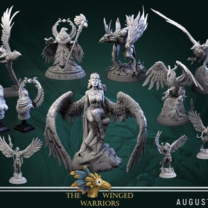 Winged Warriors by White Werewolf Tavern