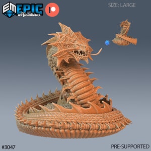 Giant Summoned Snake by Epic Miniatures | Eternal Fungi
