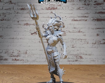 Sea Titan Tethys  | Mysterious Ocean | Unpainted Resin Miniature for DnD RPG Tabletop