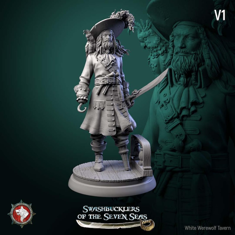 swashbucklers-of-the-seven-seas-unpainted-resin-miniature-for-dnd-rpg