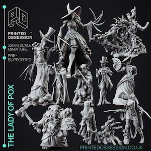 the Lady of Pox by Printed Obsession