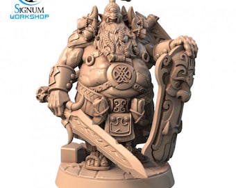 Krund by Signum Workshop | Unpainted Resin Miniature for DnD RPG Tabletop