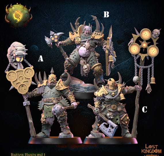 Rotten Hosts Vol 1 by the Lost Kingdom Miniatures - Etsy