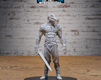 Crocodile Folk Warrior by Epic Miniatures | New World Conquest