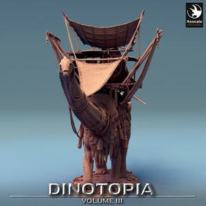 Diplodocus by Rescale Miniatures | Dinotopia III| D&D | Dungeons Dragons | Pathfinder | Wargaming | TTRPG | RPG