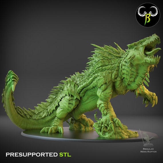 Giganodon Prime by Clay Beast Creations | Unpainted Resin