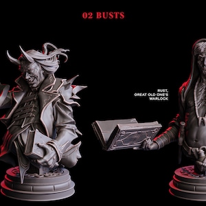 Busts by Flesh of Gods | Cursed Tome