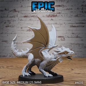 Red Dragon Wyrmling by Epic Miniatures | Elemental Lands