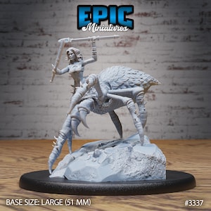 Arachne Spider Lady by Epic Miniatures | Insectoid Jungle