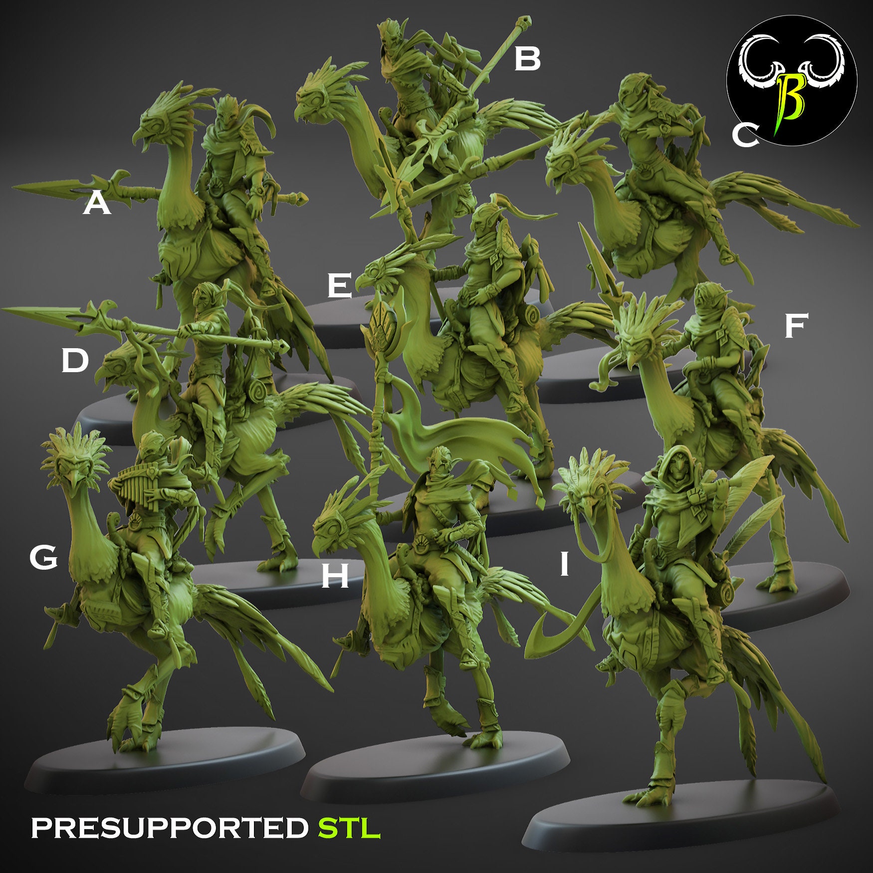 Sandlord Sand Lords Vol 4 by Clay Beast Creations | Unpainted Resin Miniature ...