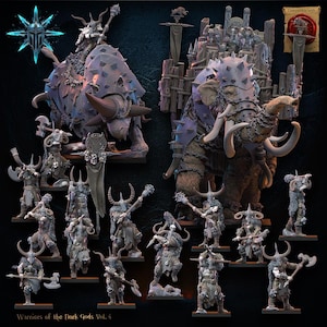 Warriors of the Dark Gods Vol 4 by The Lost Kingdom Miniatures