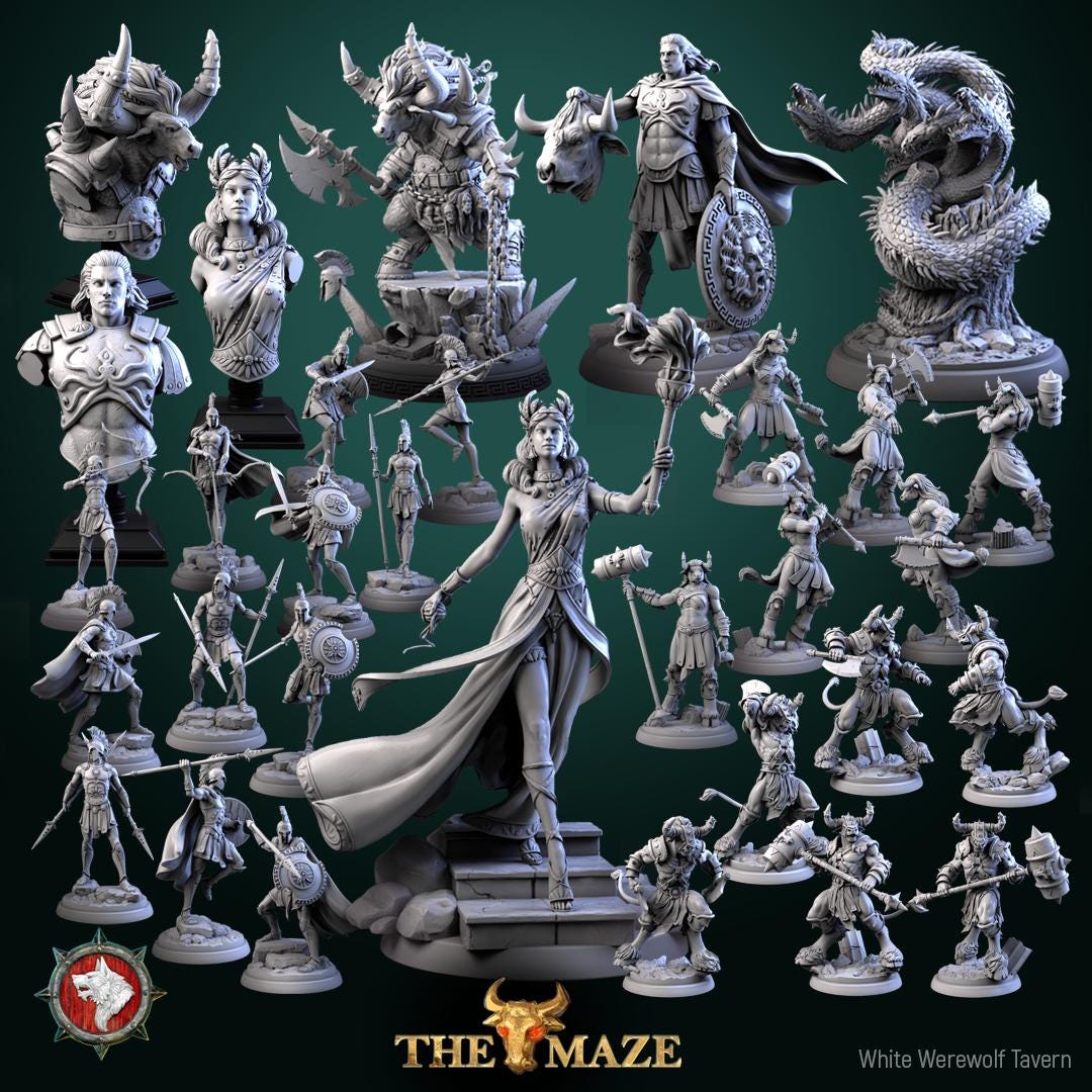 the Maze by White Werewolf Tavern