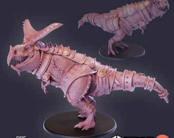 Tyrannosaurus Rex | Unpainted Resin Miniature for DnD RPG Tabletop