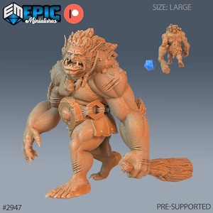 Stone Trolls by Epic Miniatures - Goblin Caves
