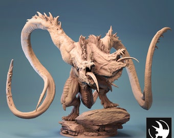 Demogorgon by Rescale Miniatures | Unpainted Resin Miniature for DnD RPG Tabletop