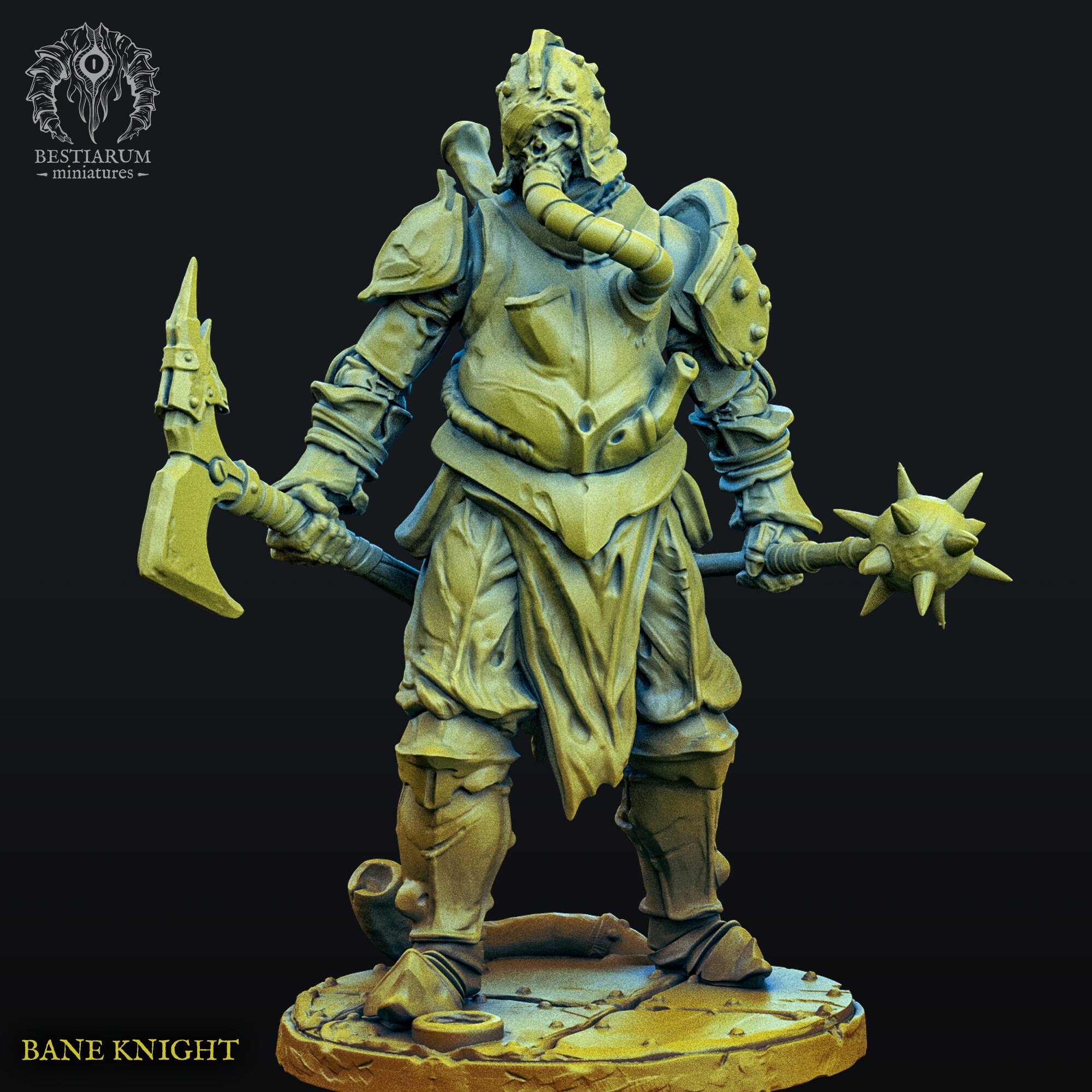 Bane Knight by Bestiarum Dungeons & Dragons Pathfinder Etsy