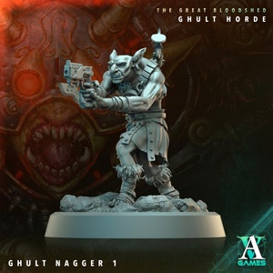 Naggers by Archvillain Games | The Great Bloodshed - Ghult Horde| D&D | Dungeons Dragons | Pathfinder | Wargaming | TTRPG | RPG