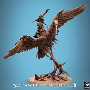 Heron by Rescale Miniatures | the Tale of Archduke Mousin Vol 3