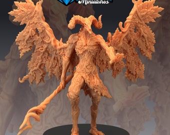 The Forgotten God / Corrupted Treant  | Corrupted Forest | Unpainted Resin Miniature for DnD RPG Tabletop