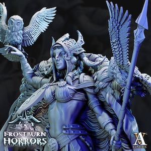 Frost Giant - Queen by Archvillain Games | Frostburn Horrors| D&D | Dungeons Dragons | Pathfinder | Wargaming | TTRPG | RPG