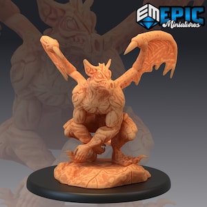 Gargoyles / Giant Bat / Undead Cyclops by Epic Miniatures | Castle of Terror