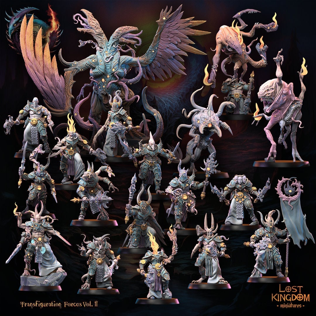 Nukuja Vol 2 by the Lost Kingdom Miniatures | Unpainted Resin