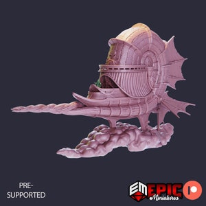Nautiloid Airship by Epic Miniatures