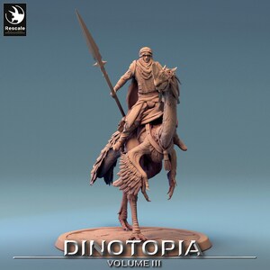 Oviraptor by Rescale Miniatures | Dinotopia III| D&D | Dungeons Dragons | Pathfinder | Wargaming | TTRPG | RPG
