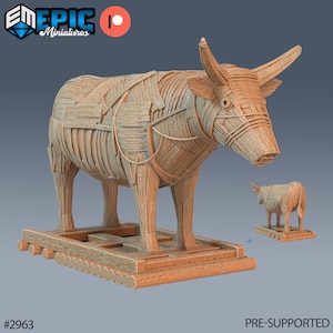 Trojan Bull by Epic Miniatures | Goblin Caves