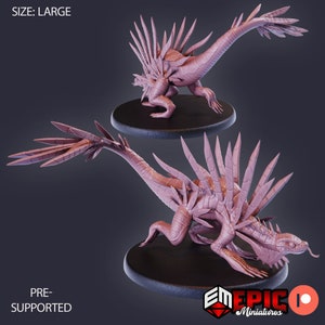 Spiky Lizard by Epic Miniatures - Sands of Destiny