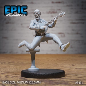 Undead Saloon Musician by Epic Miniatures | Fantasy Wild West