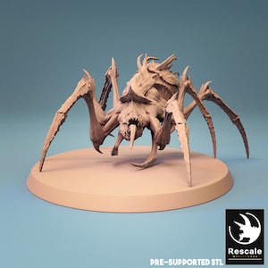 Pestilent Spider by Rescale Miniatures - Four Horsemen of the Apocalypse| D&D | Dungeons Dragons | Pathfinder | Wargaming | TTRPG | RPG