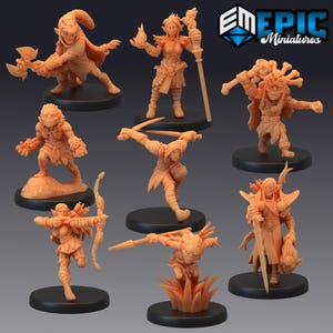 Elves & Goblins by Epic Miniatures