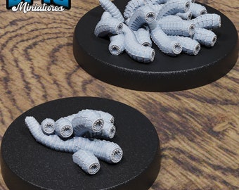 Worm Swarm  | Deep Dark Caves | Unpainted Resin Miniature for DnD RPG Tabletop