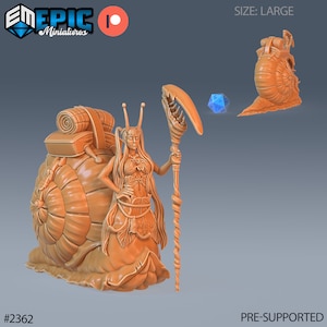 Snail Girl by Epic Miniatures - Forest Wonders