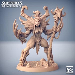 Vesdra by Artisan Guild - Orc Barbarians| D&D | Dungeons Dragons | Pathfinder | Wargaming | TTRPG | RPG