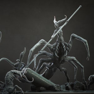 Mistress of Corruption by Rescale Miniatures | Fear the Old God| D&D | Dungeons Dragons | Pathfinder | Wargaming | TTRPG | RPG