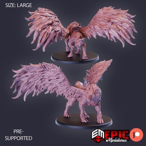 Winged Wolf by Epic Miniatures
