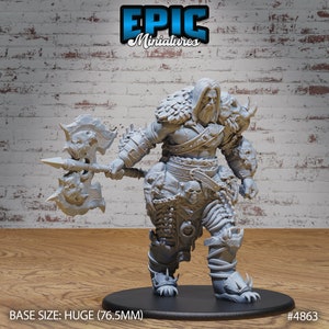 Giant Dragon Hunter by Epic Miniatures | Age of Dragons