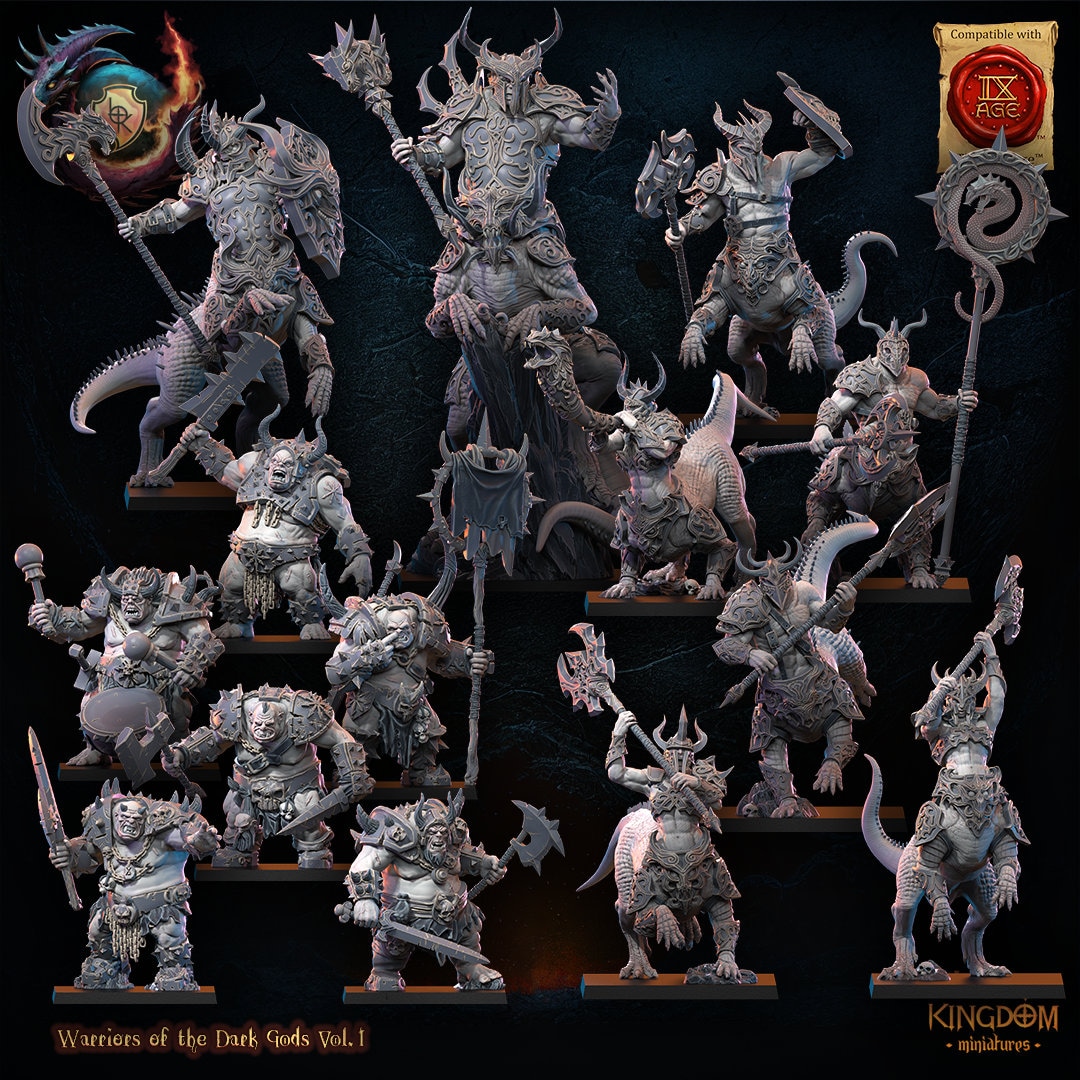 Warriors of the Dark Gods Vol 1 by the Lost Kingdom