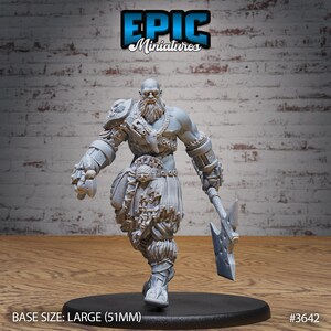 Half-Giant Barbarian by Epic Miniatures | Ice Age Madness