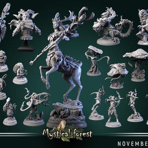 Mythical Forest by White Werewolf Tavern