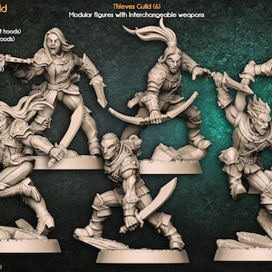 Adept Thieves by Artisan Guild - Thieves Guild| D&D | Dungeons Dragons | Pathfinder | Wargaming | TTRPG | RPG